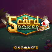 5 Card Poker table game 5